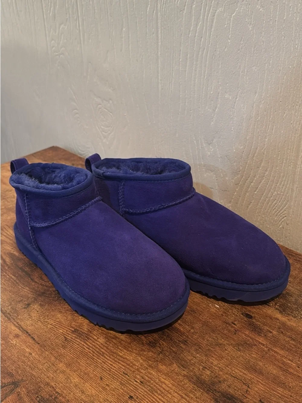 UGG Blue Ankle Boots